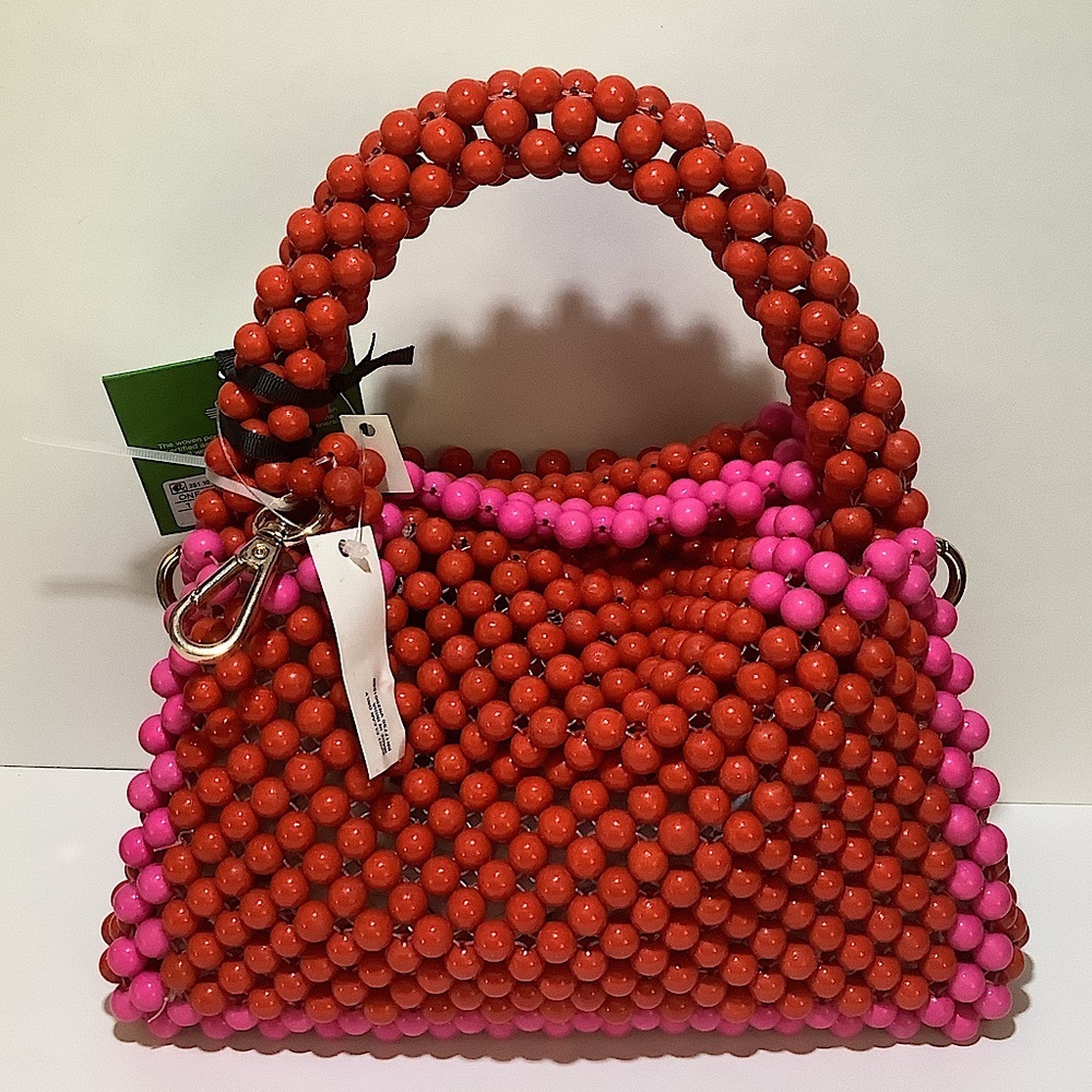 Kate Spade x Target Colorblock Beaded Crossbody Bag New - Picture 5 of 5